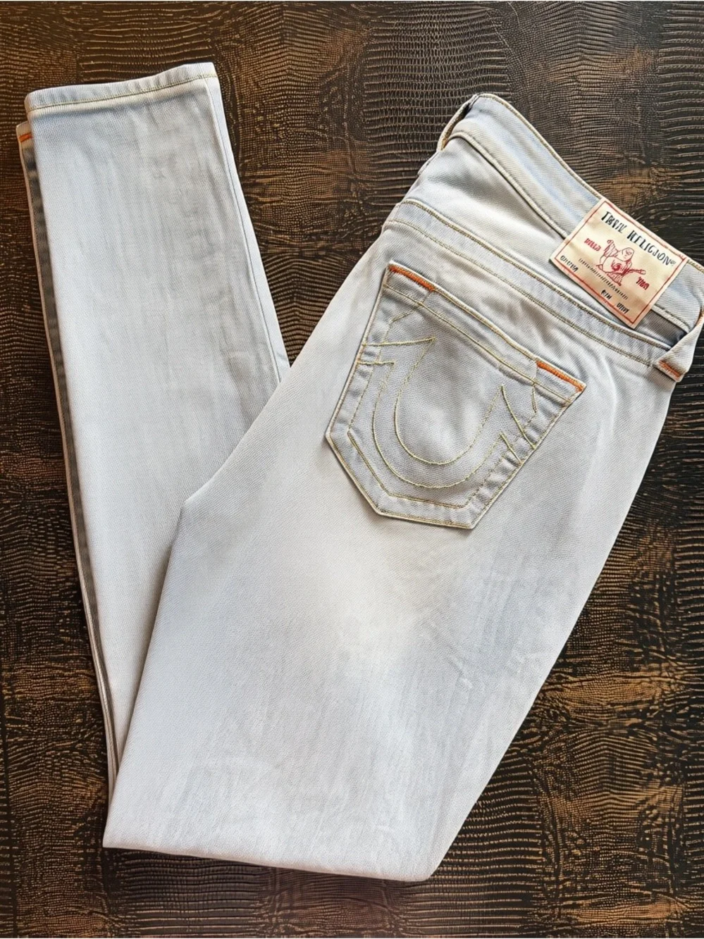 True Religion Jennie Curvy Mid-Rise Skinny Super Soft Sz 30” | GUC